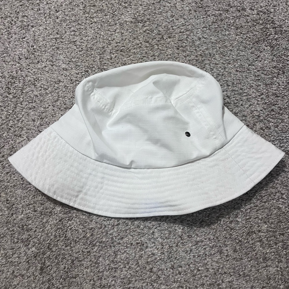 White Bucket Hat